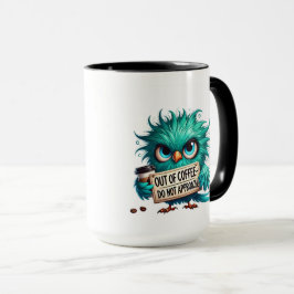 Lustige Eule Kaffeetasse, Keine Kaffeetasse
