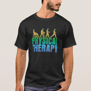 Lustige Evolution der Physiotherapie T-Shirt