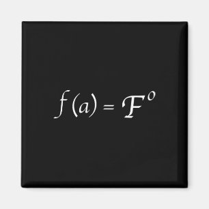 Lustige Fafo-Math-Gleichung-Novelty-Mathe-Lehrer  Magnet