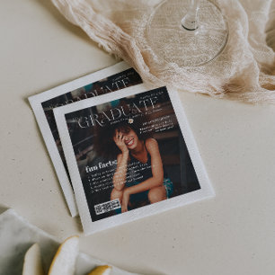 Lustige Fakten   Absolventen-Magazin-Cover-Foto-Se Serviette