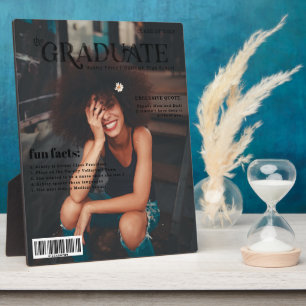 Lustige Fakten Absolventen-Magazin-Cover-Fotopla Fotoplatte