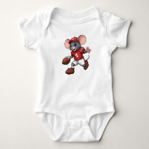 Lustige Fantasy-Football  Baby Strampler