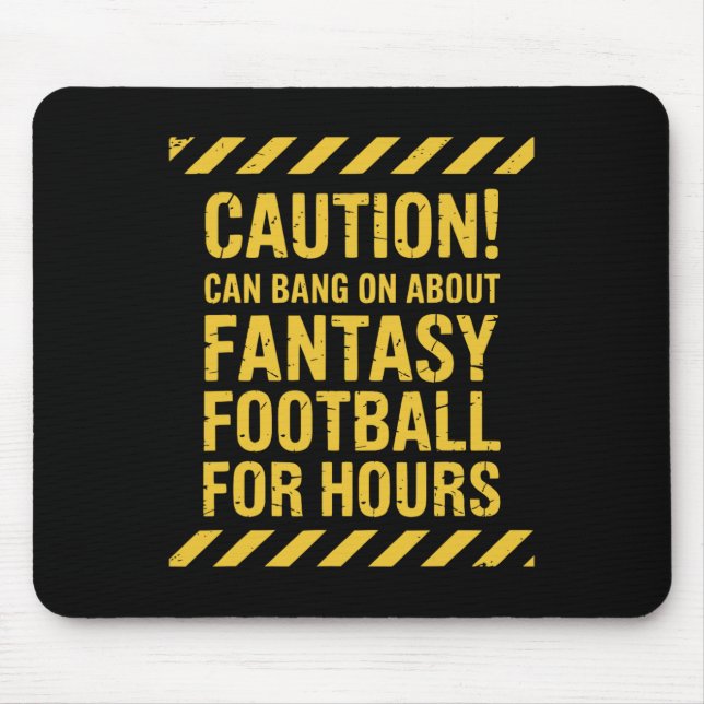 Lustige Fantasy-Fußballvorhersagen Männer Frauen  Mousepad (Vorne)