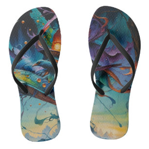 Lustige Farben Flip Flops
