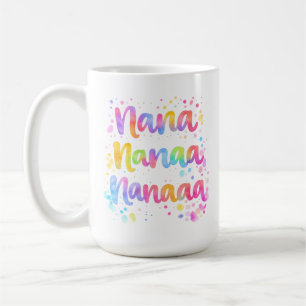 Lustige Farbige Träumerische Zitat-Farbspritzer Re Kaffeetasse