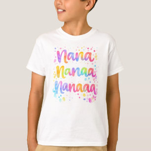 Lustige Farbige Träumerische Zitat-Farbspritzer Re T-Shirt
