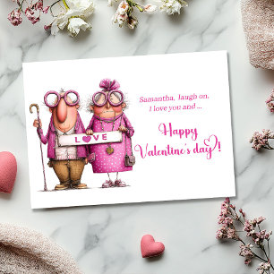 Lustige Farbige Valentinstag Sarkastische Liebespa Feiertagskarte