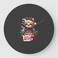 Lustige Faultier-Weihnachtslichter Fröhliche Fault