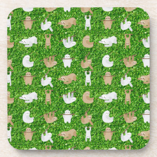 lustige Faultiere Untersetzer