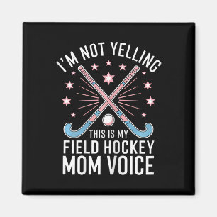Lustige Feldhockey-Mama Feldhockey Magnet
