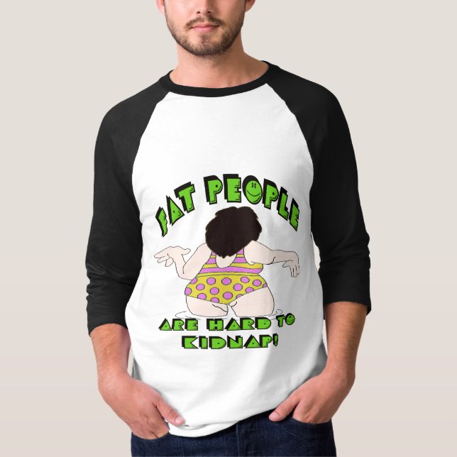 Lustige fette Leute-T - Shirt-Geschenke T-Shirt (Vorderseite)