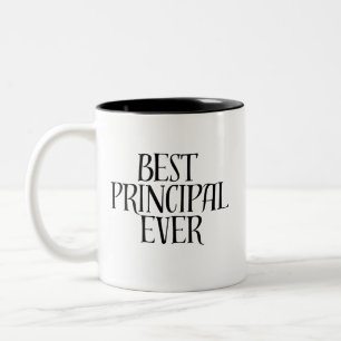 Lustige Fette Moderne Typografie Bester Schulleite Zweifarbige Tasse