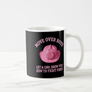 Lustige Feuerwehrmann-Kunst für Frauen Mädchen Feu Kaffeetasse