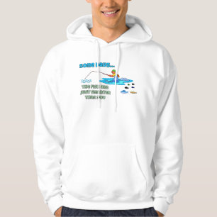 Lustige Fischen-Shirt-Fischen-Spaß-Fische sind Hoodie