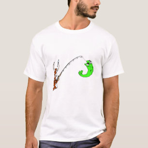 Lustige fischent T-Shirt