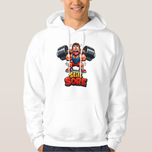 Lustige Fitnessstudio-Designs - Workout-Meme  Hoodie