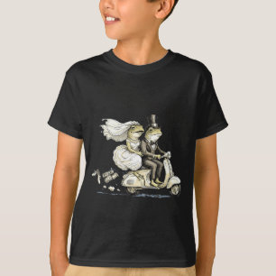 Lustige Flitterwochen Braut und Bräutigam passende T-Shirt