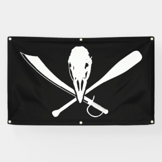 Lustige Flocker Fahne C Banner