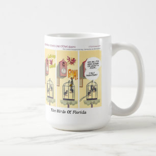 Lustige Florida Stand Your Ground Vögel Kaffeetasse