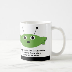 lustige Florky Dump Trumpf-Tasse Kaffeetasse