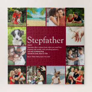 Lustige Fotocollage Cooler Stiefvater Stiefvater Z