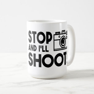 Lustige Fotografie Hochzeitsfotograf Kamera Kaffeetasse