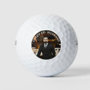 Lustige Fotos von Golfbällen für verrückte Ex-Ehem Golfball