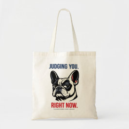 Lustige Französische Bulldogge Side Eye-Tasche - S Tragetasche