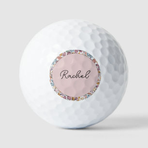lustige Frau Feministin Golfball