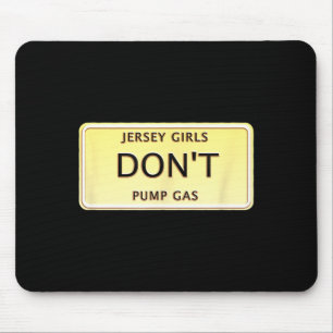 Lustige Frauen aus New Jersey New Jersey Mädchen p Mousepad