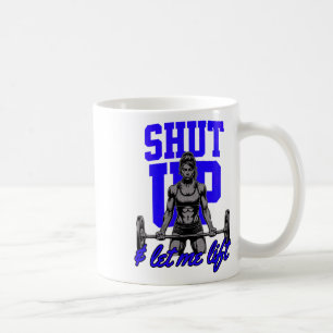 Lustige Frauen Gewichtheben Bodybuilding Muskel Sa Kaffeetasse