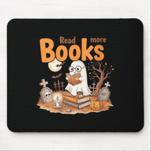 Lustige Frauen Lesen Sie Mehr Bücher Gespenst Hall Mousepad