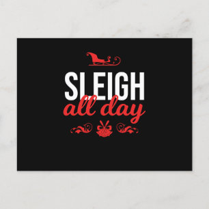 Lustige Frauen Weihnachten Xmas Slay Schlitten den