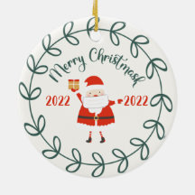 lustige frohe Christmask, Quarantine 2021