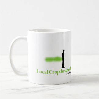 Lustige Furz-Tasse - Cropdusters Gewerkschaft Kaffeetasse