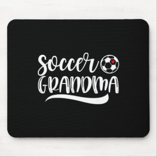 Lustige Fußball-Oma Fußball-Fan Muttertag Mousepad