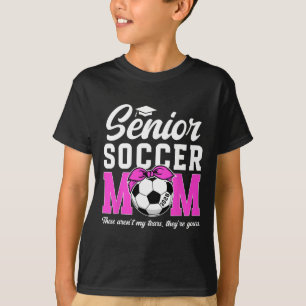 Lustige Fußball-Senior-Mutter 2026 Fußball-Senior- T-Shirt
