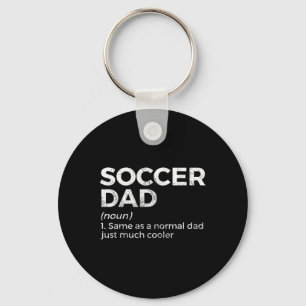 Lustige Fußball-Vater-Definition  Schlüsselanhänger