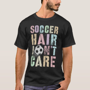 Lustige Fußballfrisur, egal, Spielverein Trainer K T-Shirt