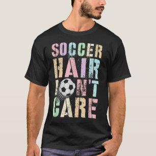 Lustige Fußballfrisur, egal, Spielverein Trainer K T-Shirt