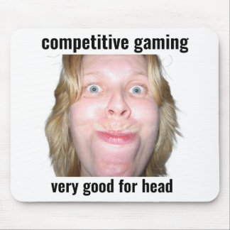 Lustige Gamer-Meme-Mauspad Wettbewerbs-Gaming Mousepad