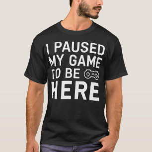 Lustige Gamer-Sprüche Videospiele Lustiges Glückss T-Shirt