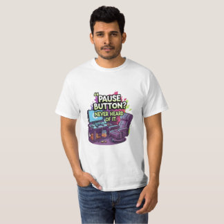 Lustige Gaming-Meme-Illustration – Neon-Gamer-Zita T-Shirt