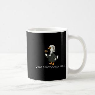 Lustige Gans alberner Anwalt juristische Fakultät  Kaffeetasse