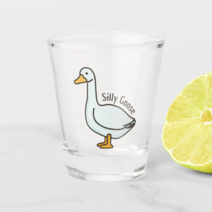 Lustige Gans, Gänseliebhaber, Dumme Gans Schnapsglas