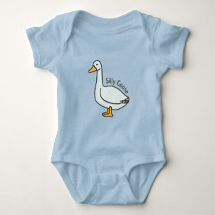 Lustige Gans, Gansliebhaber, Dumme Gans Baby Strampler