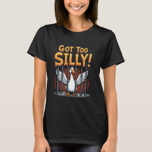 Lustige Gans-Meme wurden zu albern Cartoon-Meme-Li T-Shirt