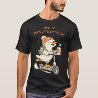 Lustige Gans Mental Health Counselor Los geht's T-Shirt