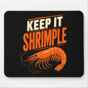 Lustige Garnelen Cajun-Meeresfrüchte  Mousepad