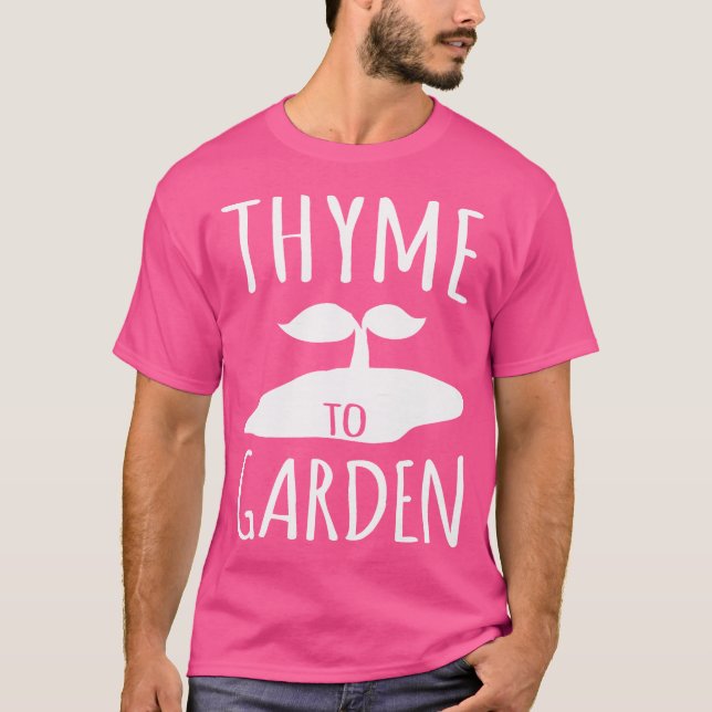 Lustige Gartenarbeit T-Shirt (Vorderseite)